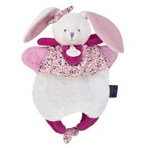 Rabbit cuddly toy and puppet DC3825 Doudou et Compagnie 1