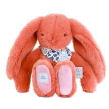 Terracotta Fleurette Rabbit Plush 25 cm DC4298 Doudou et Compagnie 1