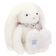 White Fleurette Rabbit Plush 35 cm DC4301 Doudou et Compagnie 1