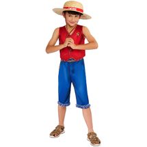 Luffy One Piece child costume 9-10 years R1003074-T910 Rubies 1