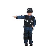 Swat agent costume for kids 116cm CHAKS-C4086116 Chaks 1