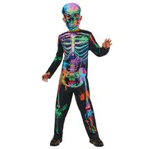 Graffiti Skeleton child costume 7-8 years RU-R1001437-T78 Rubies 1