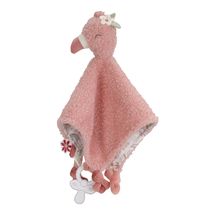 Cuddle cloth flamingo Safari Friends LD8329 Little Dutch 1