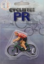 Cyclist figurine D Denmark champion's jersey sprinter FR-DS11 Fonderie Roger 1