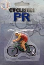Cyclist figurine D Spanish champion's jersey sprinter FR-DS2 Fonderie Roger 1