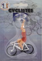 Cyclist figurine D Winner Spanish champion's jersey FR-DV5 Fonderie Roger 1