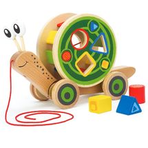 Walk-a-long snail HA-E0349 Hape Toys 1