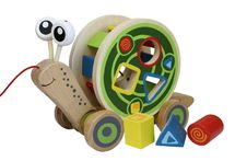 Walk-a-long snail HA-E0349 Hape Toys 1