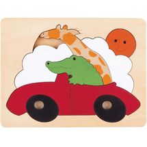 Puzzle - Sports car HA-E6506 Hape Toys 1