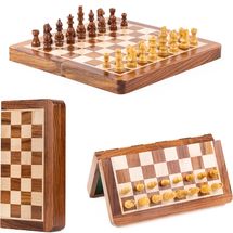 Folding chessboard 35 cm King 76 mm WJ-ECBM14S Wilson Jeux 1