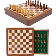 Chessboard with drawer 25 cm King 45 mm WJ-ESBM10S Wilson Jeux 1