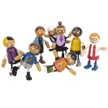 Bending dolls family with baby LE12426 Small Foot company 1