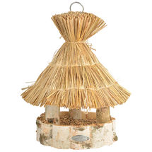 Birch hanging bird table round ED-FB313 Esschert Design 1