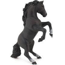 Black prancing horse figure PA51522-2923 Papo 1
