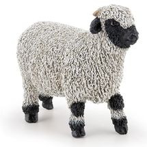 Black Nose Sheep Figurine from Valais PA-51194 Papo 1