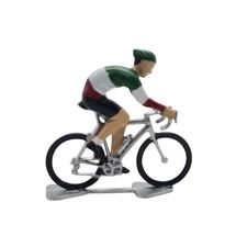 Cyclist figurine M Italian champion's jersey FR-MLM22 Fonderie Roger 1