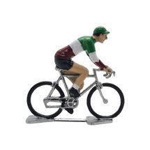 Cyclist figure R Italian champion's jersey FR-MLR23 Fonderie Roger 1