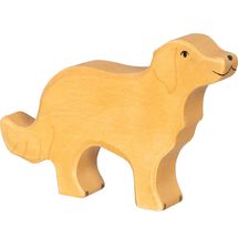 Golden Retriever Figurine HZ80357 Holztiger 1