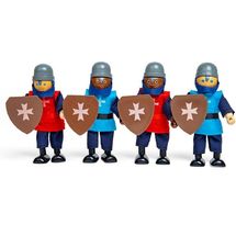 Medieval Knights Dolls BJ-JT162 Bigjigs Toys 1