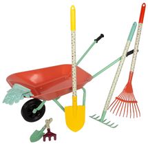 Large garden set with wheelbarrow Tiny Garden LE12819 Small Foot company 1