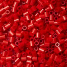 Bag of 1000 plastic beads Midi red HAMA-207-05 Hama 1