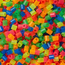 Bag of 1000 plastic beads Midi neon mix HAMA-207-51 Hama 1