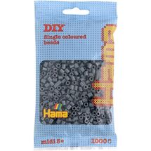 Bag of 1000 plastic beads Midi dark gray HAMA-207-71 Hama 1