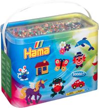 Barrel 30000 Midi plastic beads 22 colors HAMA-208-67 Hama 1