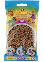 Bag of 1000 plastic beads Midi Glazed chestnut HAMA-207-76 Hama 1