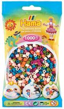 Bag of 1000 plastic beads Midi mix 58 colors HAMA-207-58 Hama 1