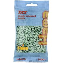 Bag of 1000 plastic beads Midi eucalyptus HAMA-207-101 Hama 1