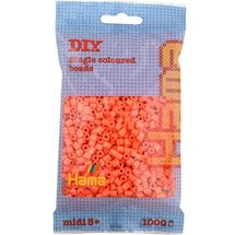 Bag of 1000 plastic beads Midi Apricot HAMA-207-79 Hama 1