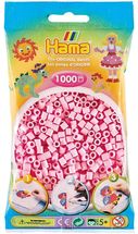 Bag of 1000 plastic beads Midi soft pink HAMA-207-95 Hama 1