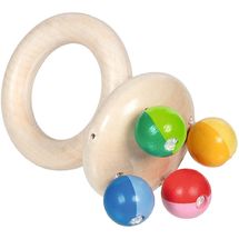 Touch ring rattle rainbow GK65350 Goki 1