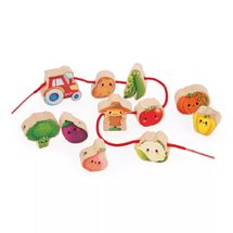 Vegetable Garden Threading Beads J03313 Janod 1