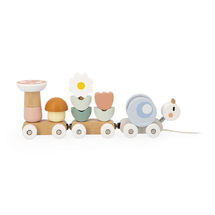 Sweet Cocoon Snail Pull Train J04010 Janod 1