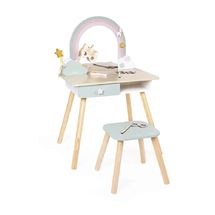 Unicorn wooden dressing table and accessories J06464 Janod 1