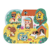 Country wooden puzzle J07107 Janod 1