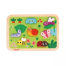 Chunky Garden Puzzle 7 pcs J07120 Janod 1