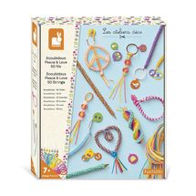 Peace and Love Scoubidous to create J09160 Janod 1
