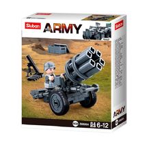 Army WWII - Anti-Missile Aircraft Gun SL-M38-B0680A Sluban 1