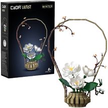 Oriental Floral Art Winter Silence 990 pieces C59026W CaDA 1