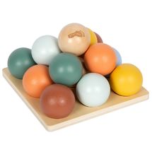 Montessori sorting game with balls LE12815 Small Foot company 1