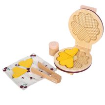 Waffle Iron Set Tasty red LE12850 Small Foot company 1