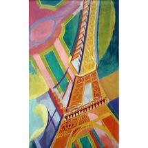 Eiffel Tower by Delaunay K276-100 Puzzle Michele Wilson 1