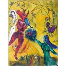 The Dance by Marc Chagall K64-12 Puzzle Michele Wilson 1