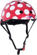 Red Dotty Helmet MEDIUM KMH009M Kiddimoto 1