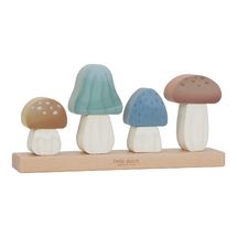 Stacking puzzle mushrooms Forest Friends LD7230 Little Dutch 1