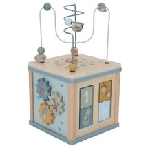 Wooden Activity Cube Forest Friends LD7231 Little Dutch 1