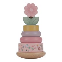 Rocking ring stacker in wood Fairy Garden LD7342 Little Dutch 1